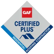 GAF Certified Plus Residential Roofing Contractor